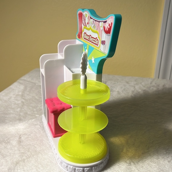 Shopkins display stands shoe store, six pieces, high heel stand, mirror stand - Picture 5 of 11